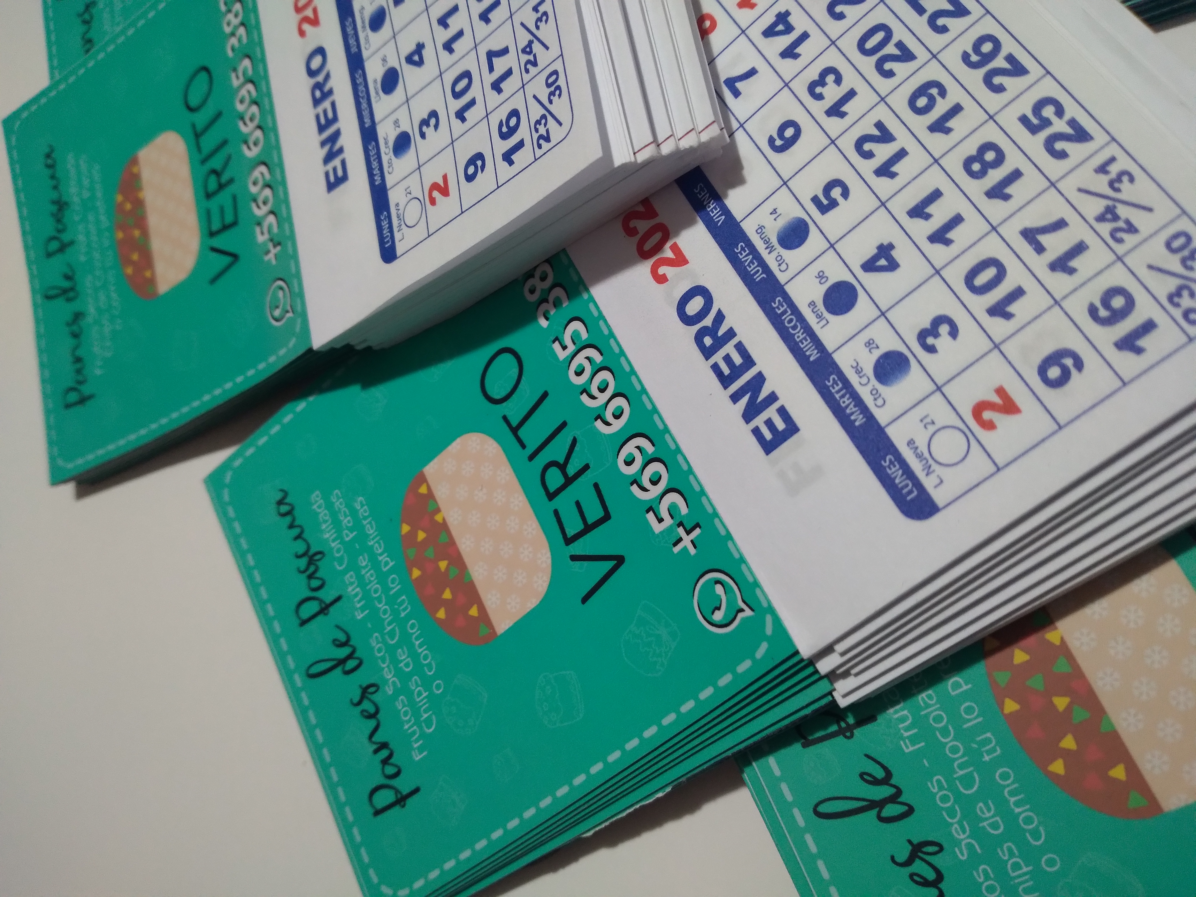 Imán calendario
